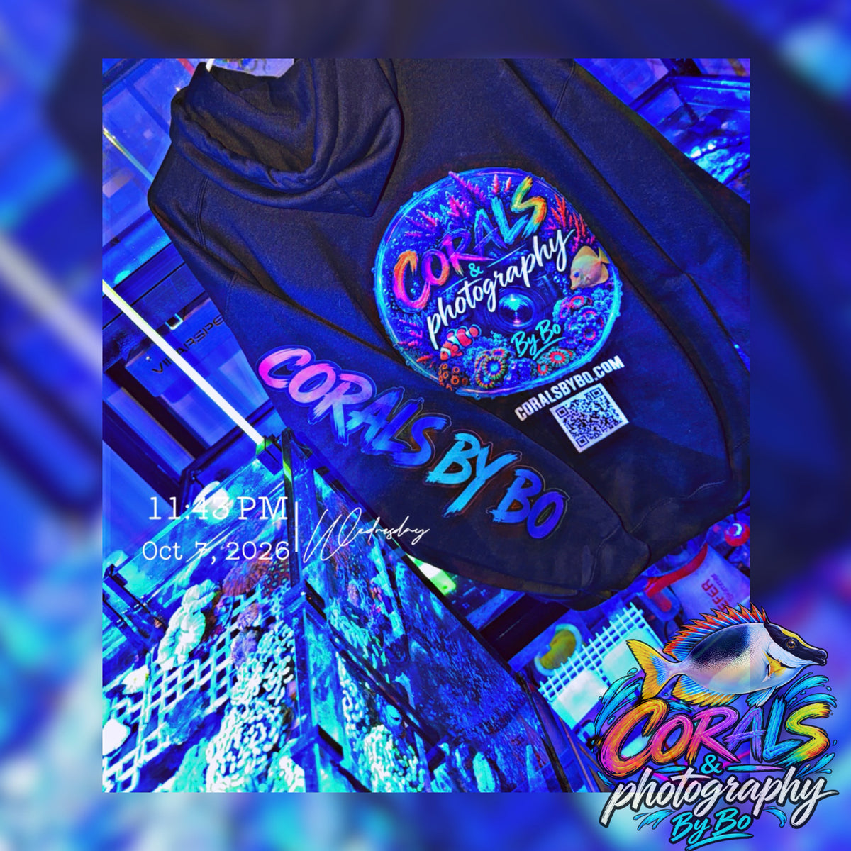 Corals By Bo "Pull Over Hoodie"